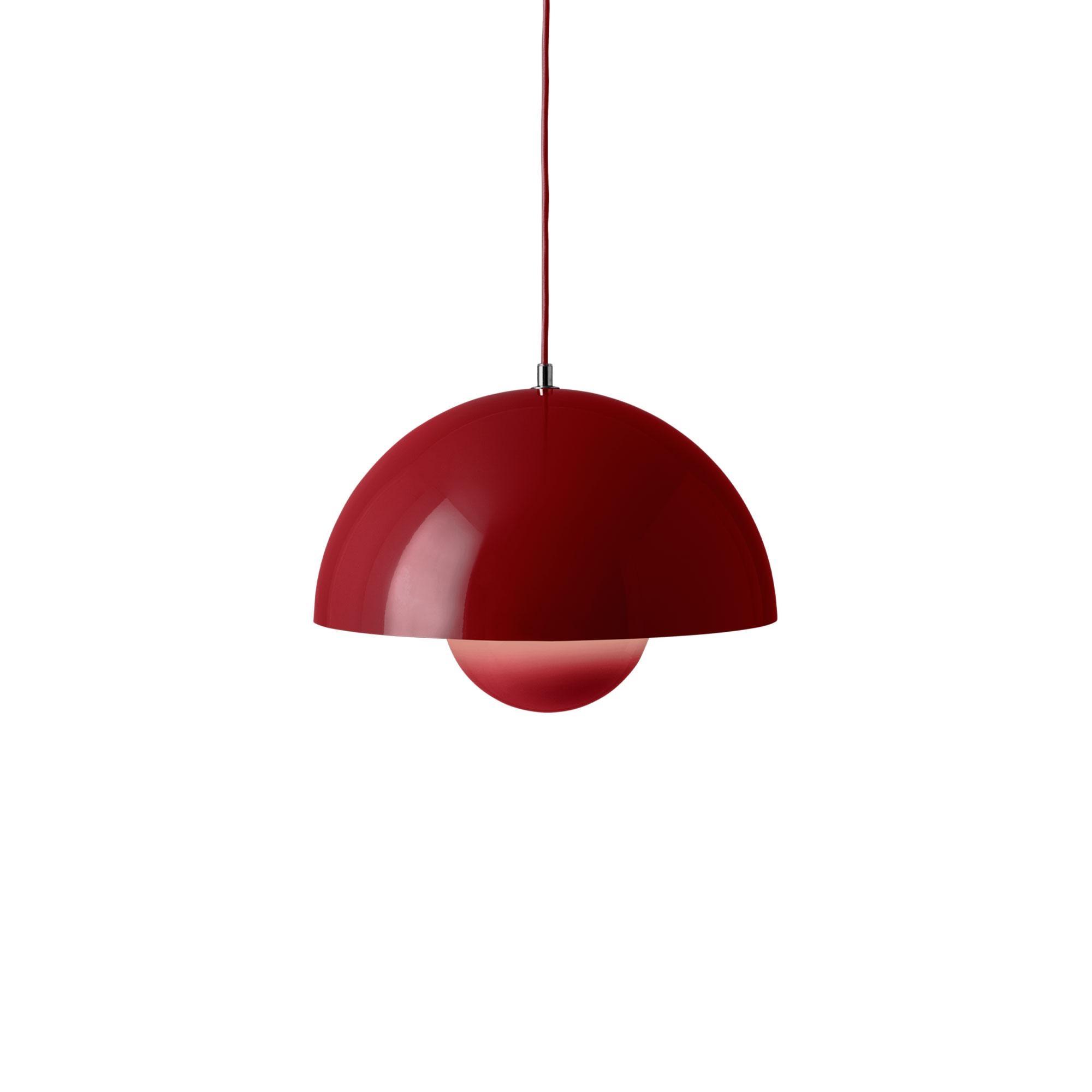 &Tradition Flowerpot VP7 Pendant Vermilion Red