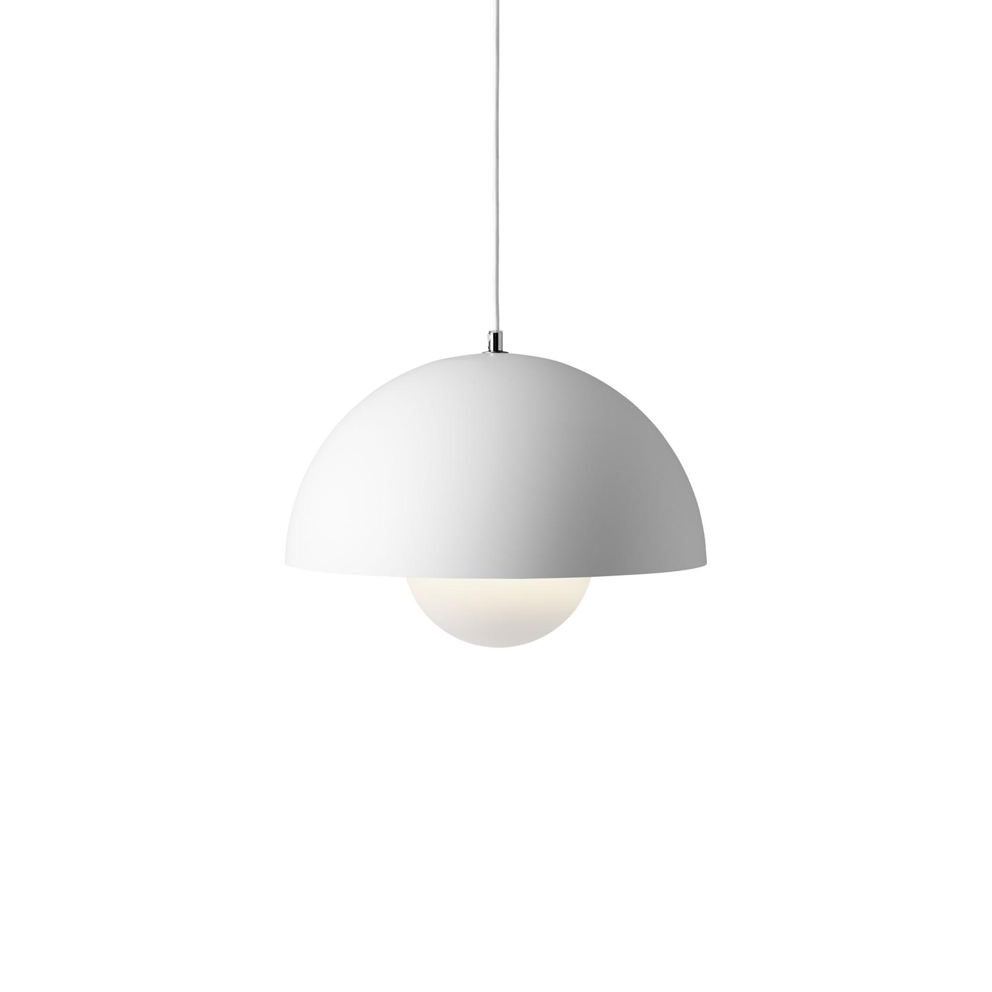 &Tradition Flowerpot Hanglamp VP7 Mat Wit