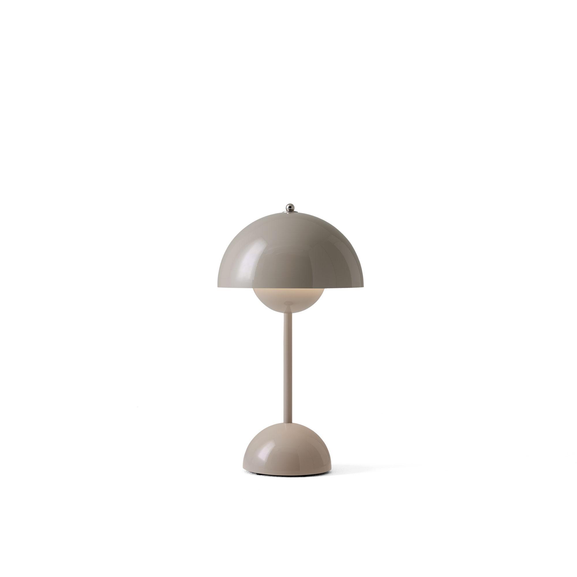 &Tradition Flowerpot VP9 Draagbare Lamp Grijs Beige