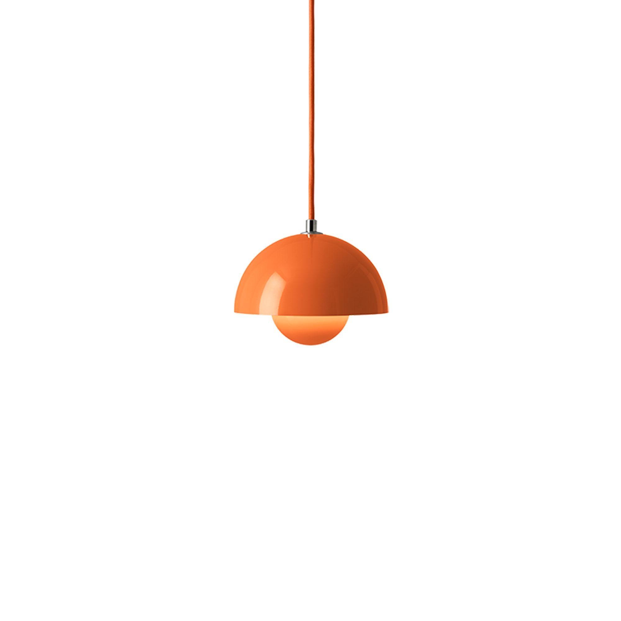 Flowerpot &Tradition VP10 Lampadario Arancione Piccante