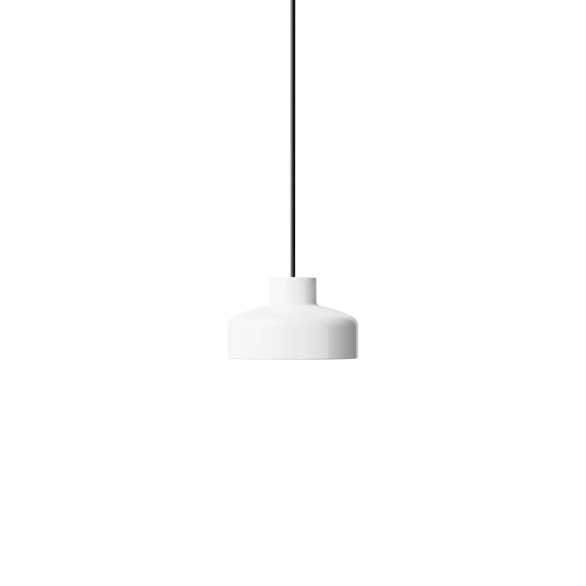 NINE Lacquer Pendant Small Gray