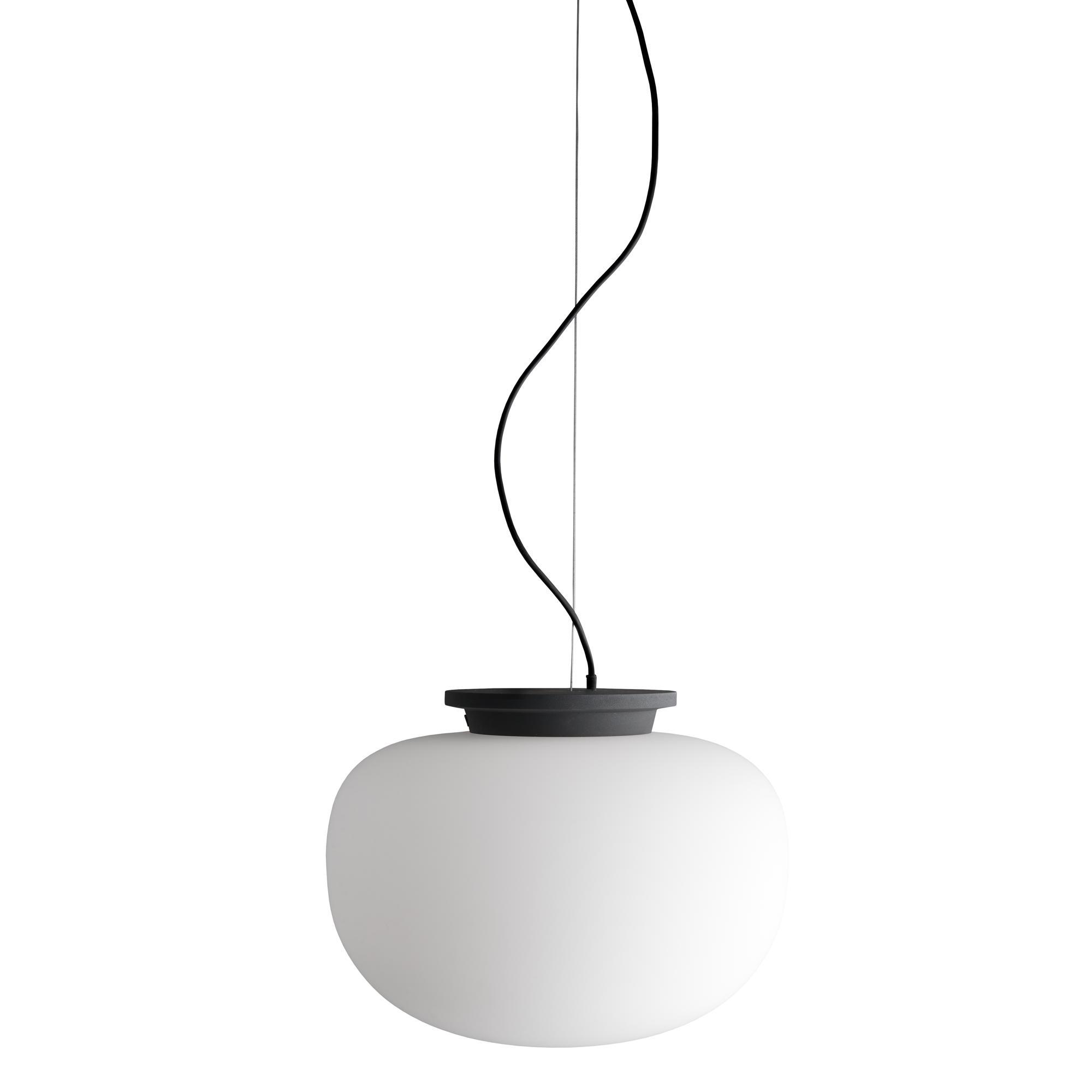 Frandsen Supernate Pendant Ø28 Opal White/ Black