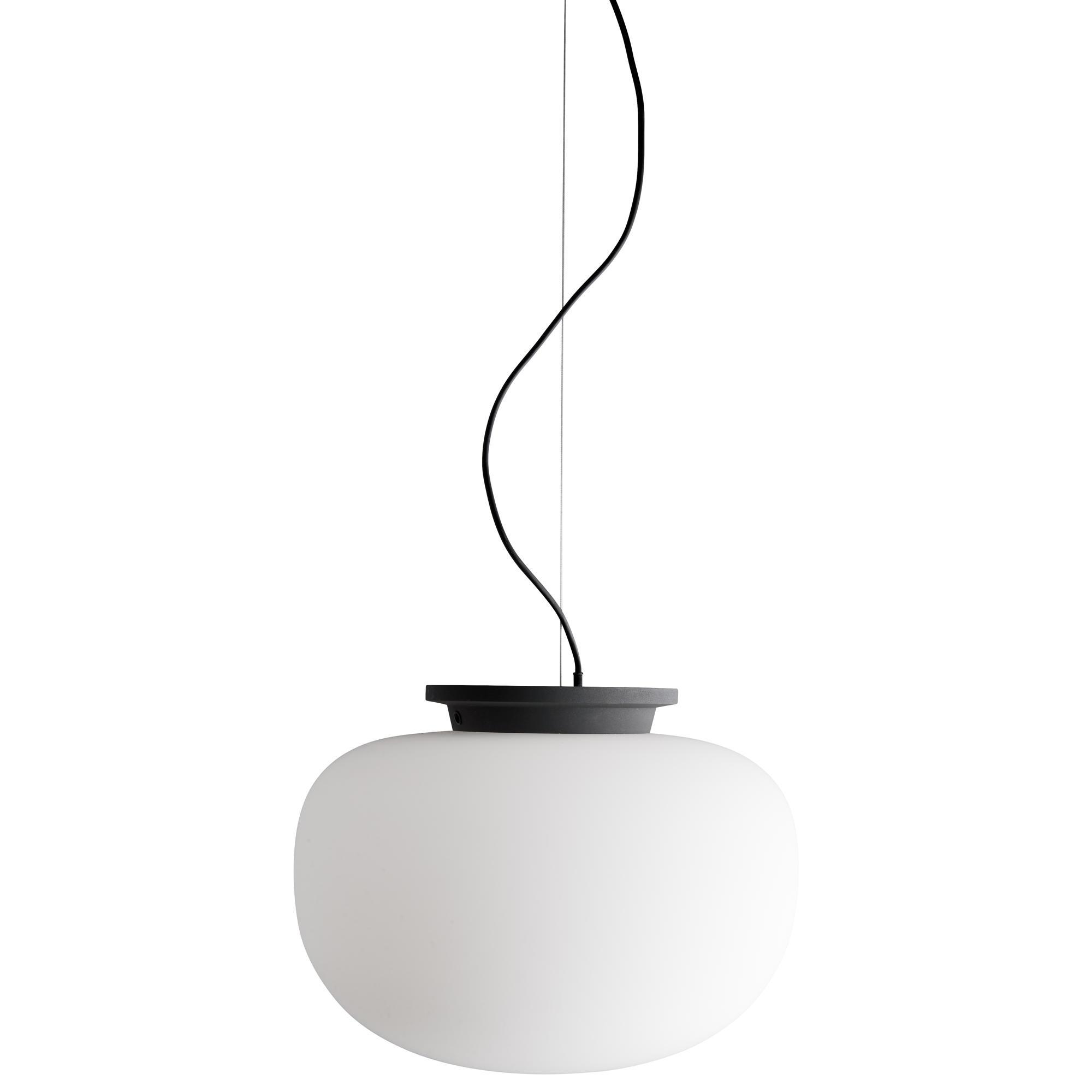 Frandsen Supernate Pendant Ø38 Opal White/ Black