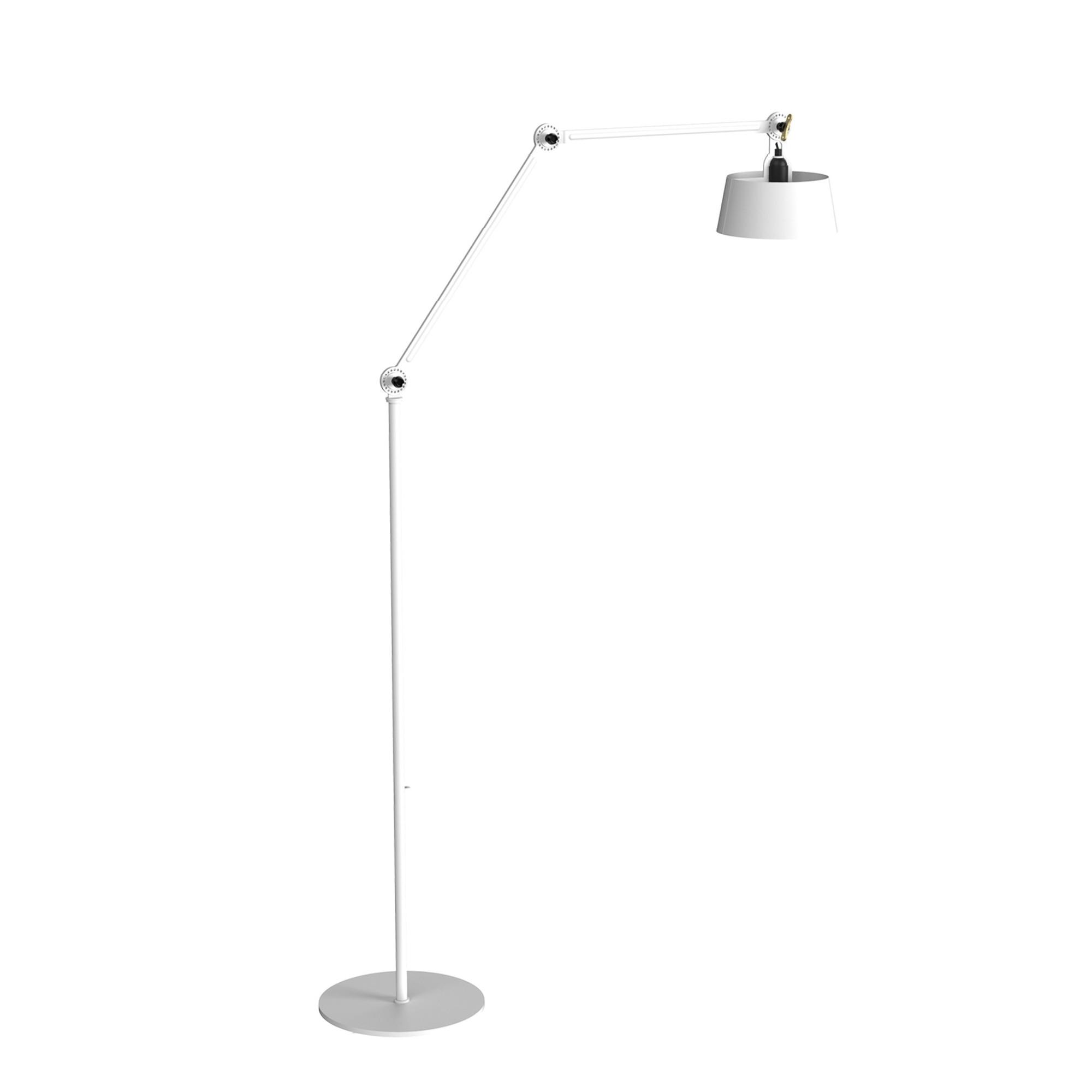 Tonone Bolt Vloerlamp met lange 2 armen , Puur wit