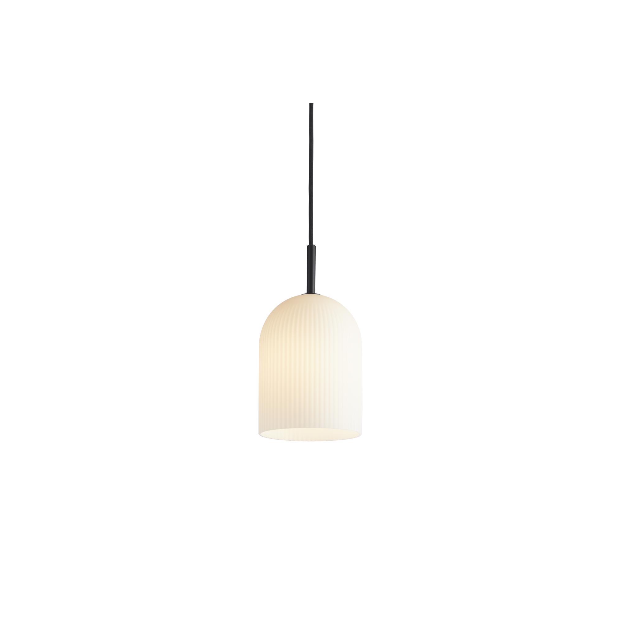 Woud Ghost Taklampe Liten Svart/ Hvit