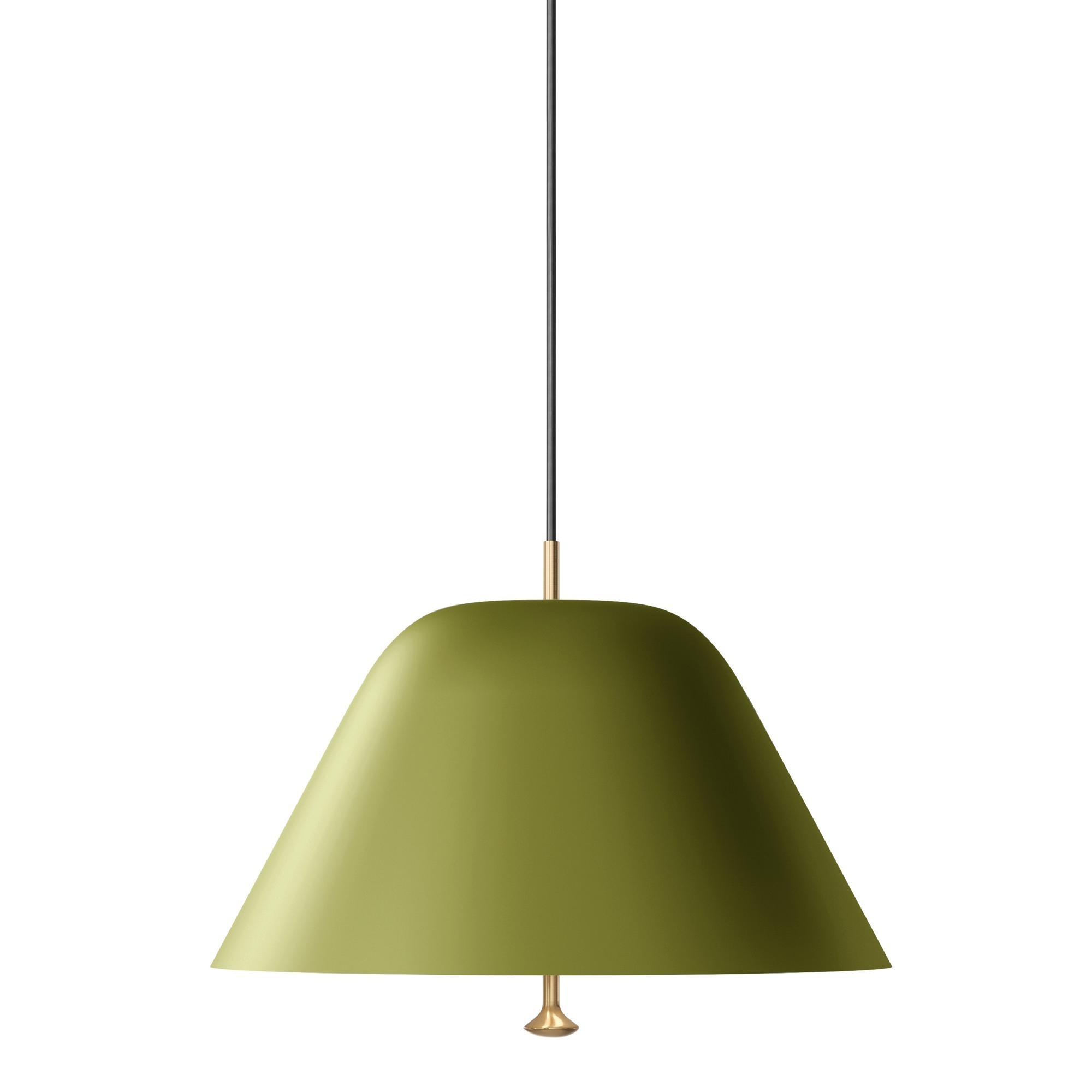 Audo Levitate 40 Hanglamp Groen/ Messing