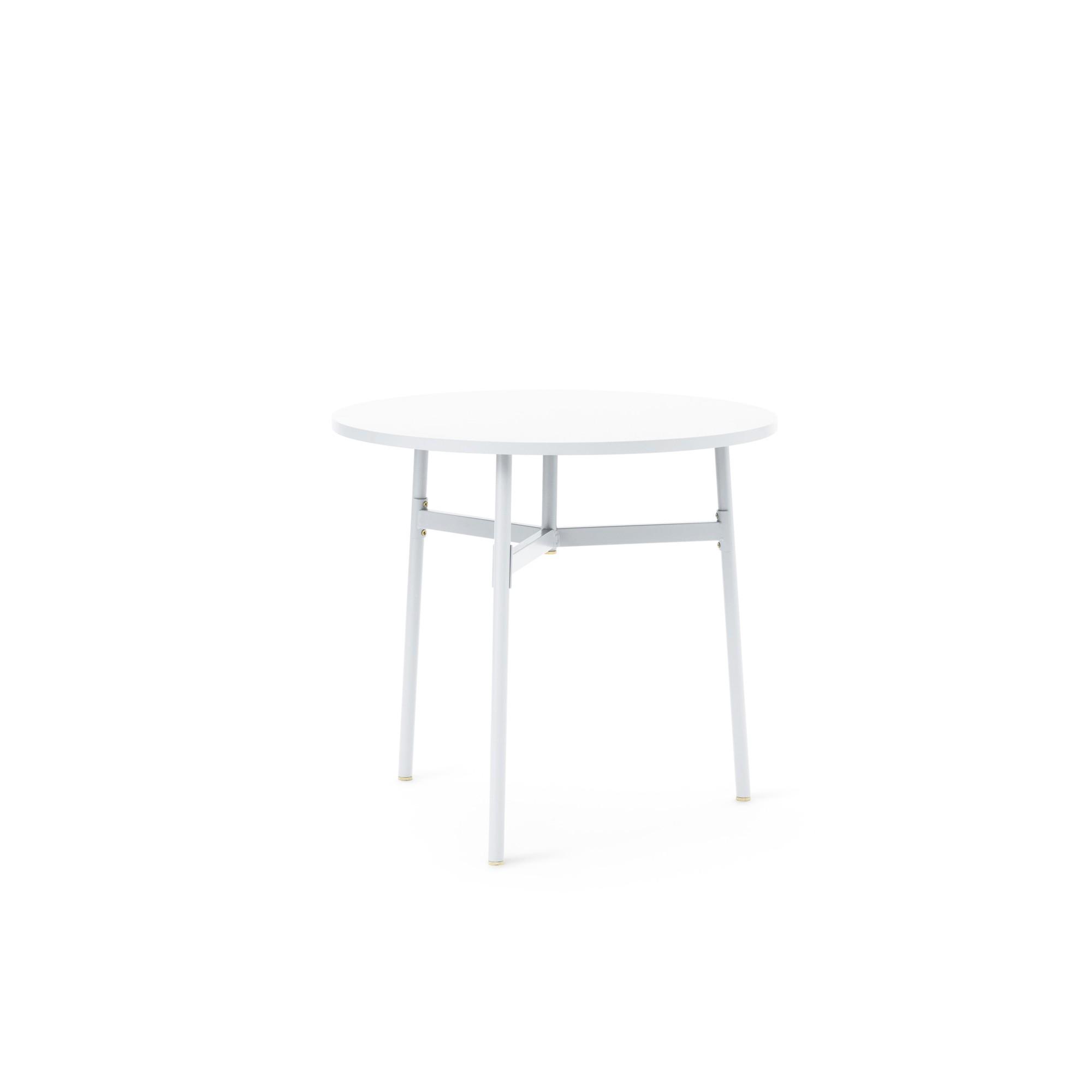 Mesa Union Normann Copenhagen Blanco Ø80 X H74,5 cm