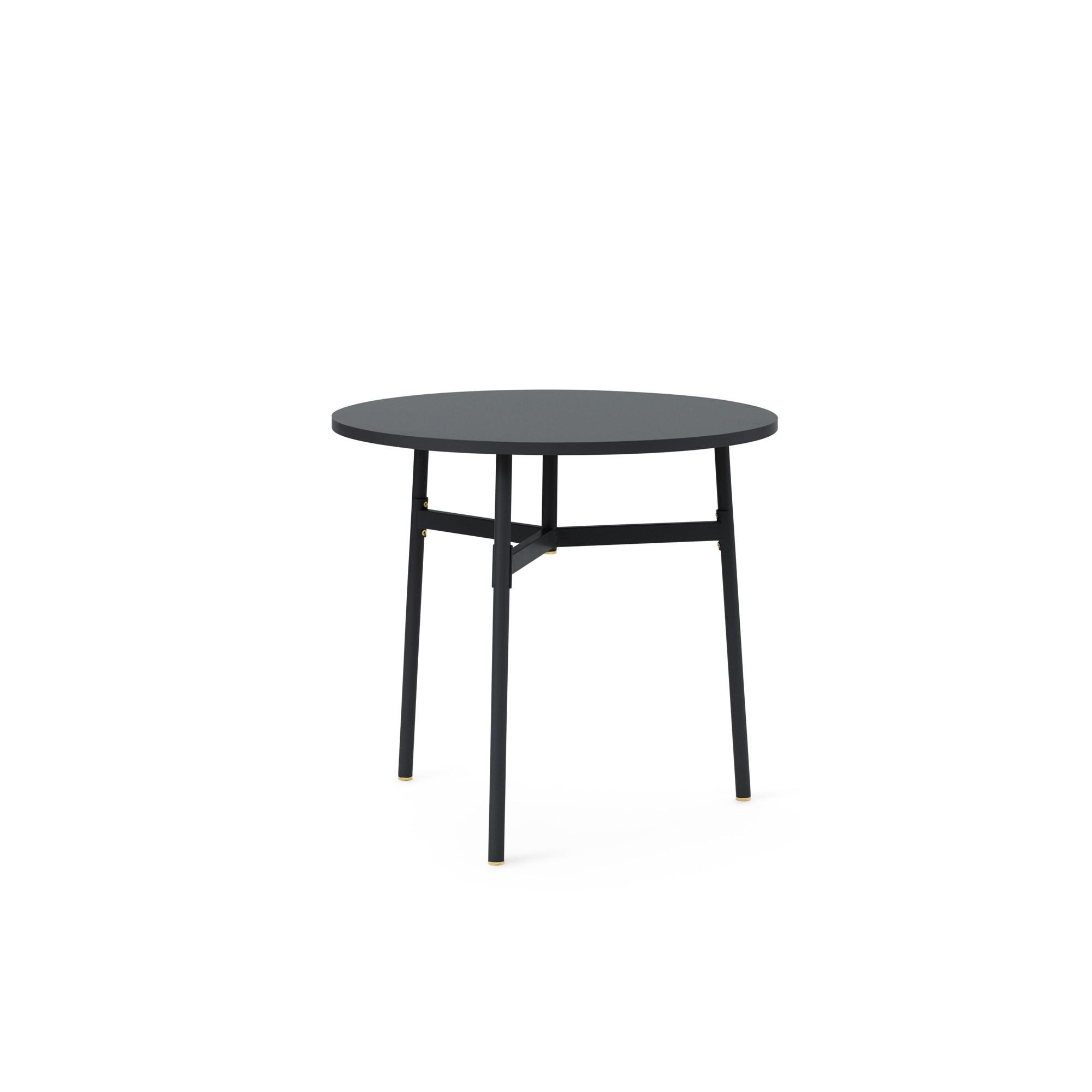 Mesa Union Normann Copenhagen Negro Ø80 X H74,5 cm