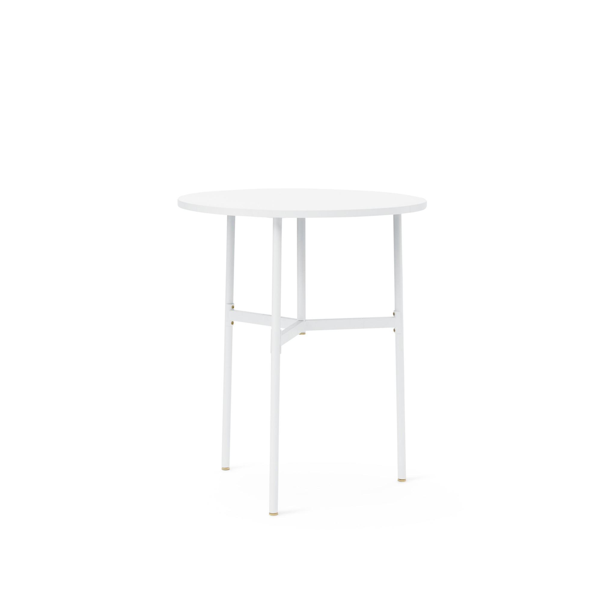 Normann Copenhagen Union Table Blanc Ø80 x H95,5 cm