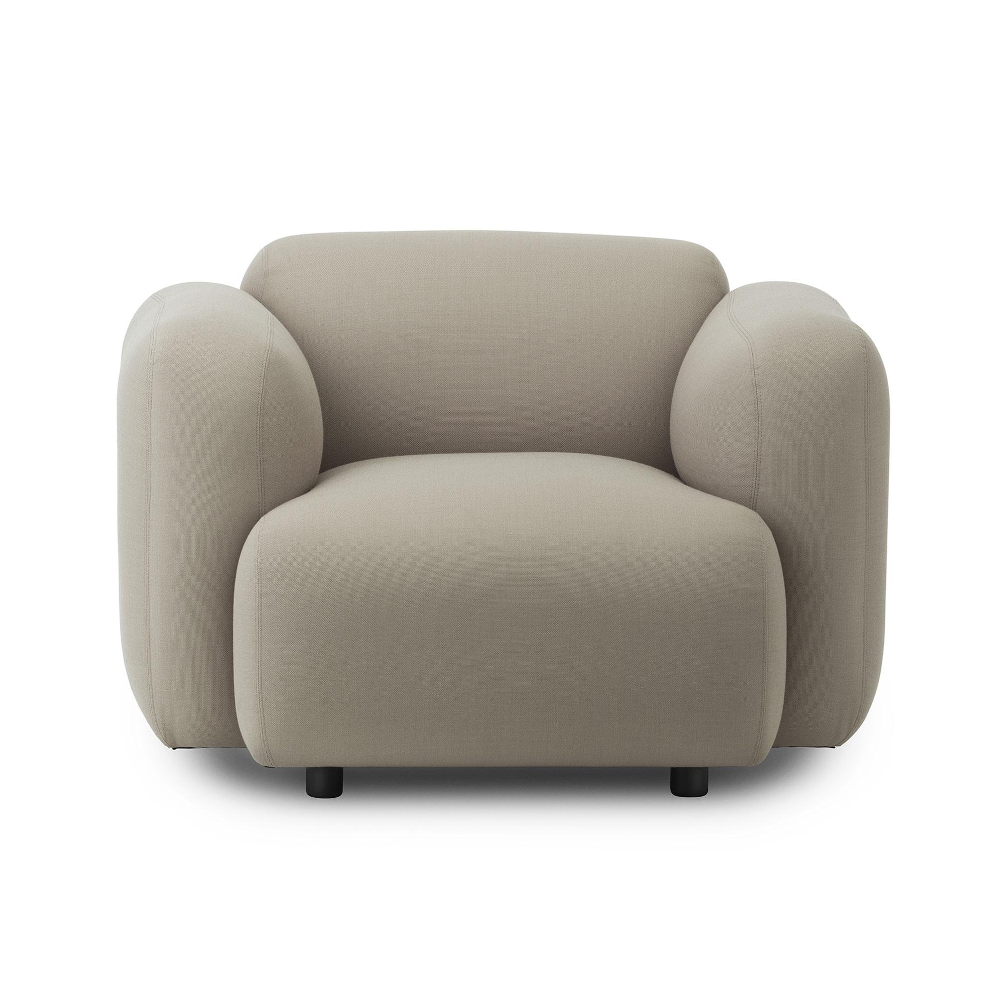 Normann Copenhagen Swell Lænestol Sand ZAP23