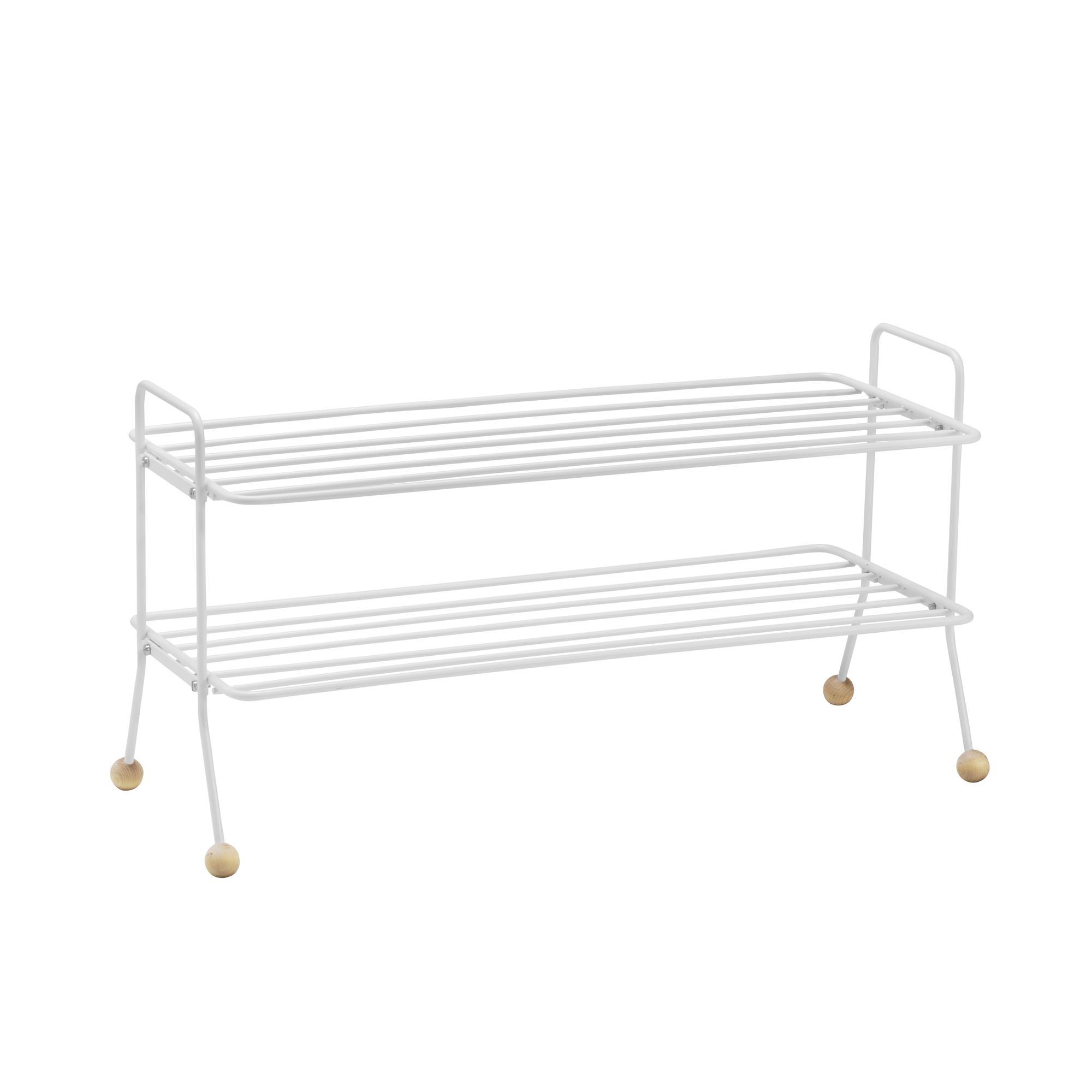 Maze Bill Shoe Rack White