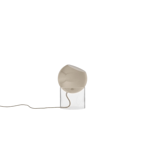 &Tradition Topan VP13 Bordslampa Topan Golvlampa VP14 Transparent Akryl/ Grå Beige