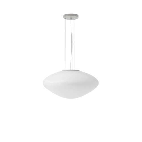 &Tradition Mist AP20 Taklampa Ø56 Vit/Opalglas