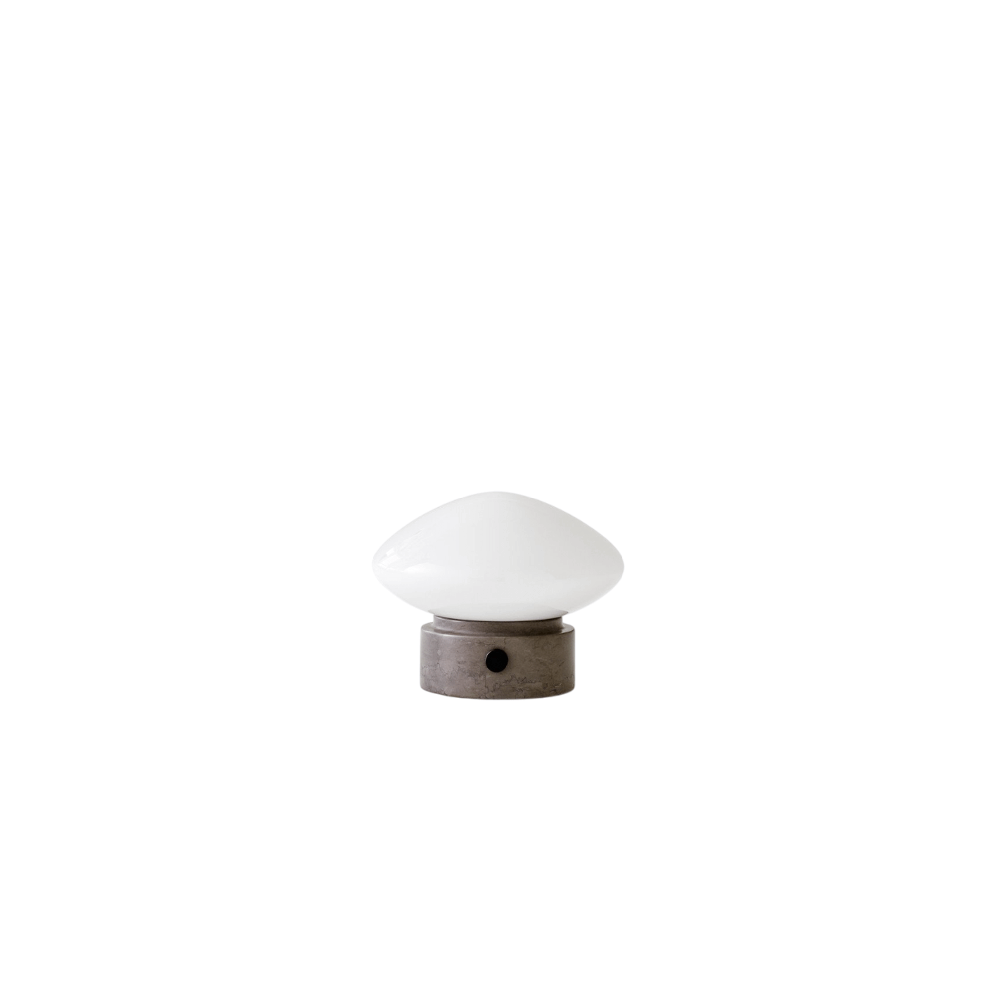 &Tradition Mist AP21 Lampa przenośna Grigio Caldo/Szkło opalowe