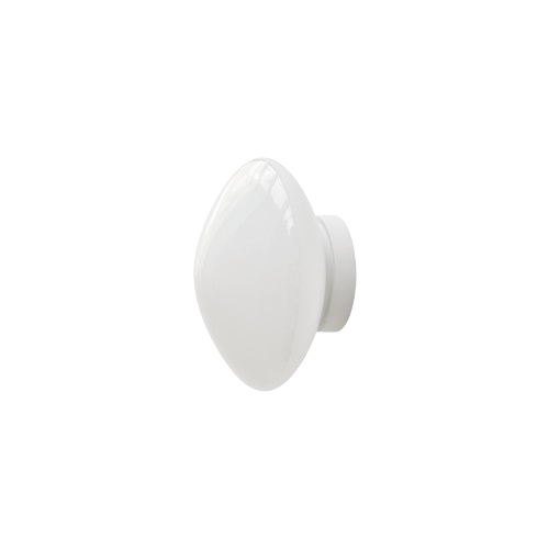 Lámpara de Techo &Tradition Mist AP22 Ø25 Blanco/Cristal Opalino