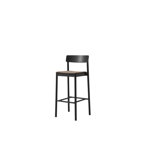 &Tradition Betty TK17 Barstol Sortlakeret Ask/Fuse