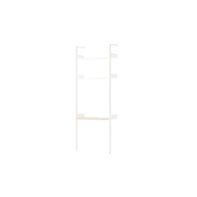 &tradition Rombe Full Bay If2 Desk Reol Lakeret Eg/alabaster