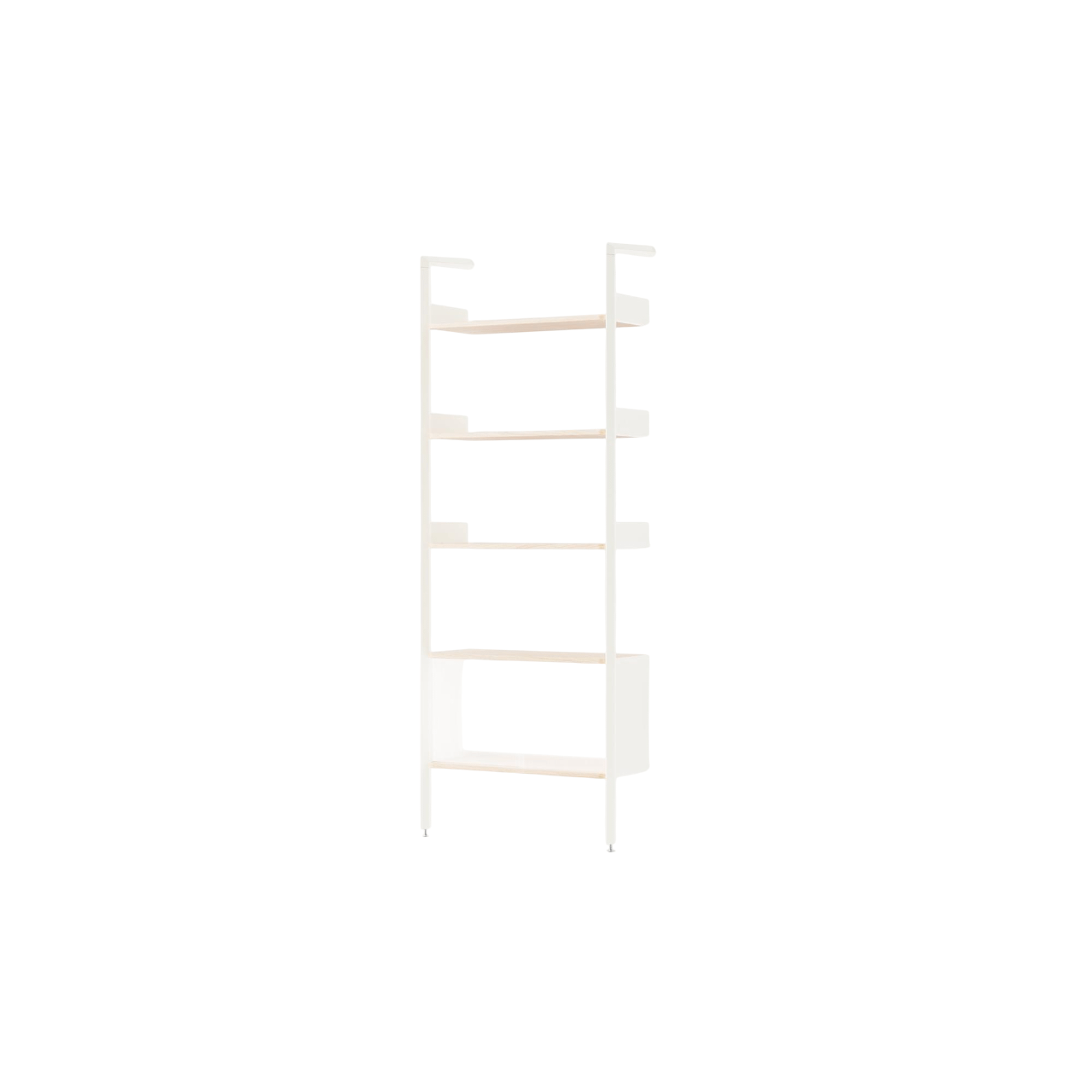 &Tradition Rombe Full Bay IF3 Cabinet Shelving Lacquered Oak