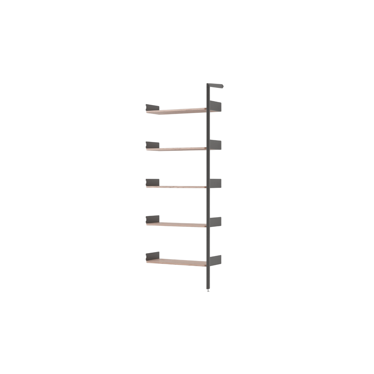 &Tradition Rombe Bay IF4 Shelves Extra Shelf Lacquered Walnut