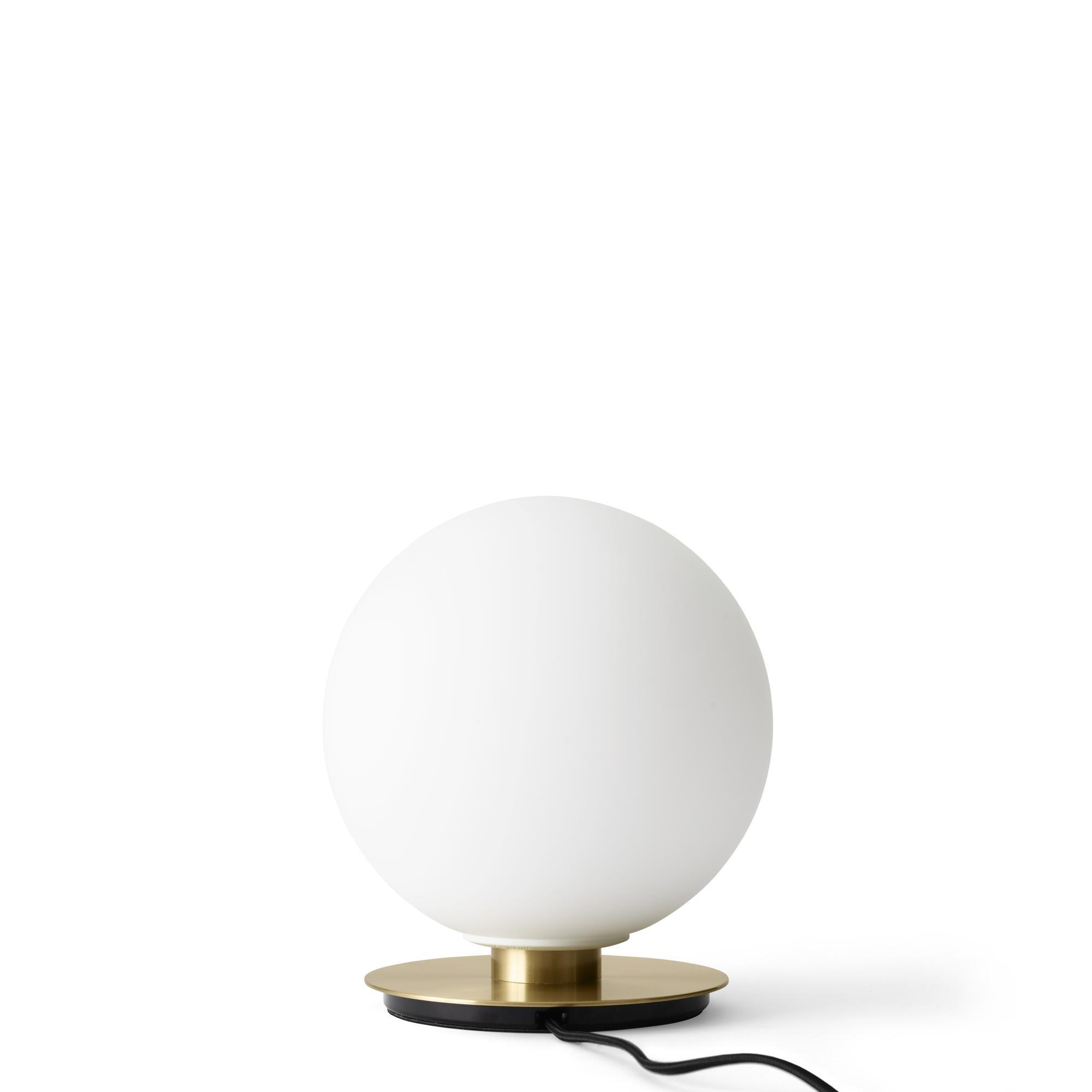 Audo TR Table & Wall Light Brushed Brass with Matt Opal Bulb