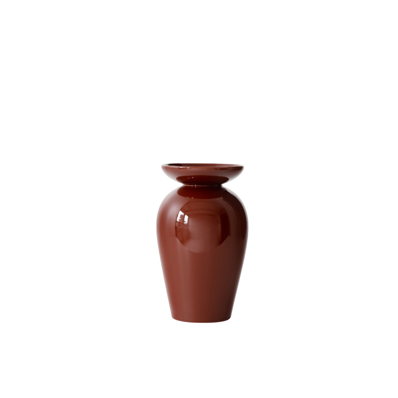 &Tradition Momento JH47 Vaso Rosso Marrone