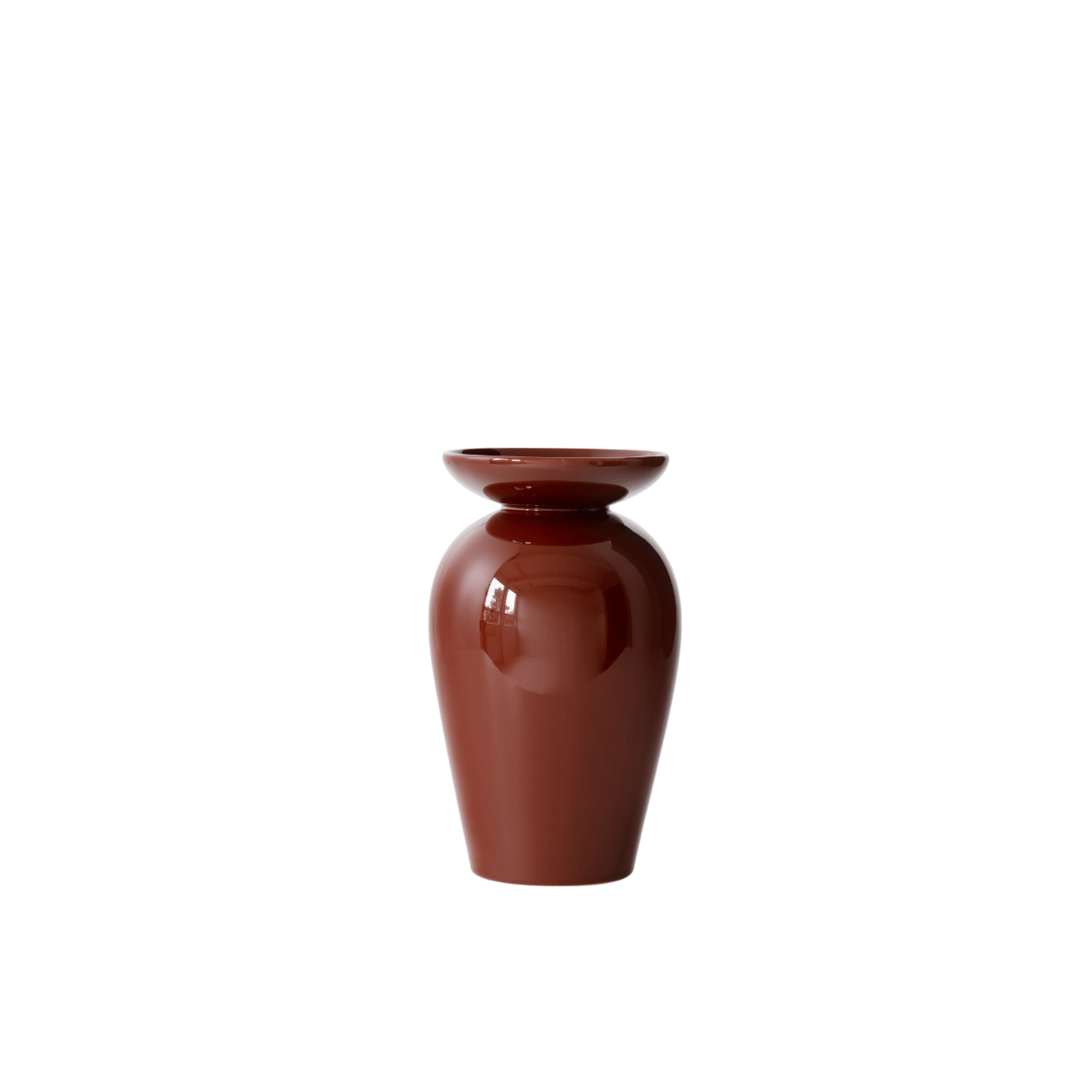 &Tradition Momento JH47 Vase Red Brown