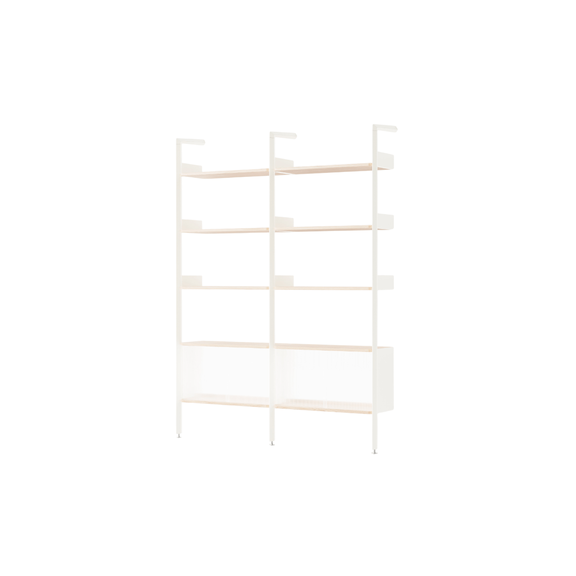 &Tradition Rhomb IF3 &IF6 Shelving Configuration E Lacquered Oak