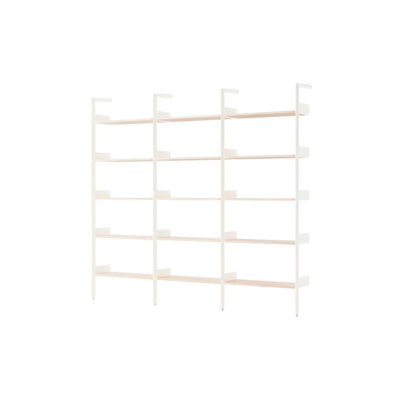 &Tradition Rhomb IF1 &IF4 & IF4 Shelving Configuration F Lacquered Oak