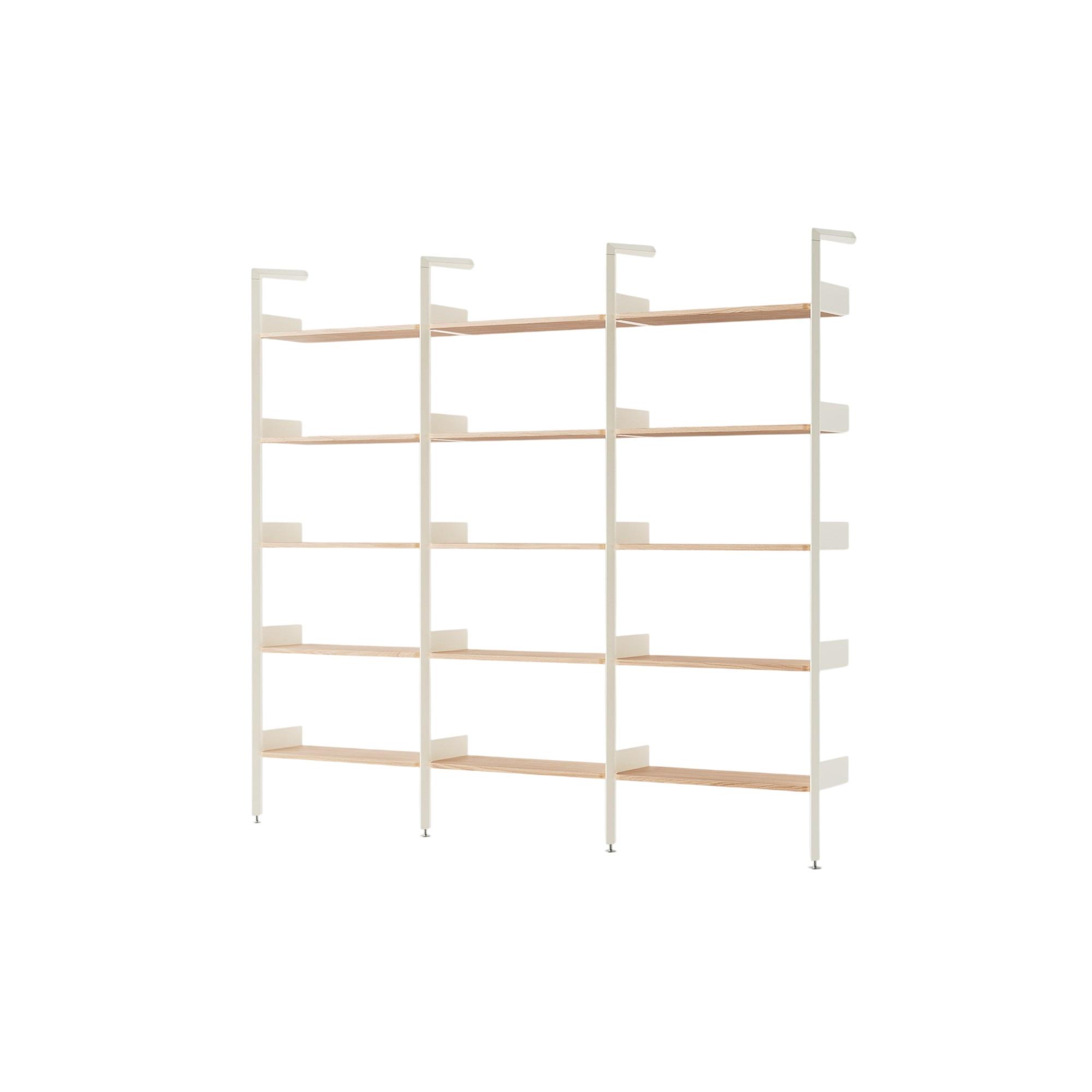 &Tradition Rhomb IF1 &IF4 & IF4 Configurazione Scaffalatura F Rovere Laccato