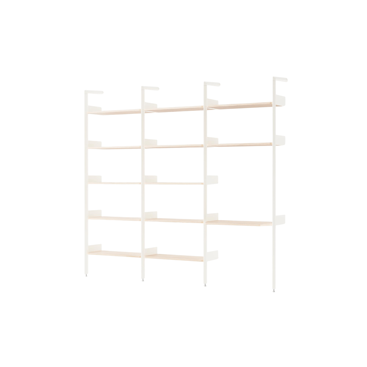 &Tradition Rhomb IF1 &IF4 & IF5 Shelving Configuration G Lacquered Oak