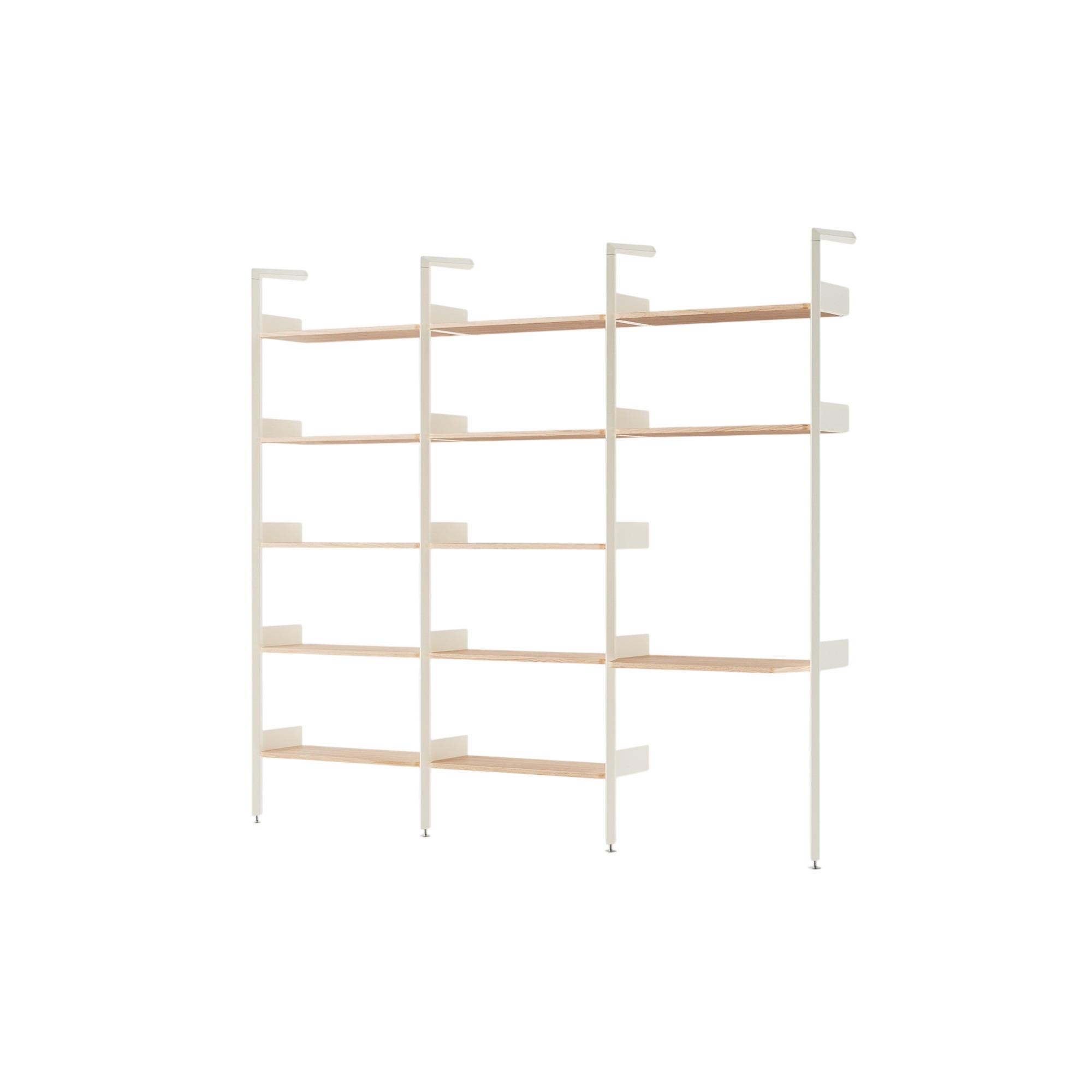 &Tradition Rhomb IF1 &IF4 & IF5 Configurazione Scaffalatura G Rovere Laccato