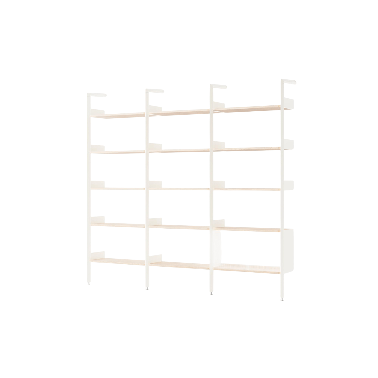 &Tradition Rhomb IF1 &IF4 & IF6 Shelving Configuration H Lacquered Oak