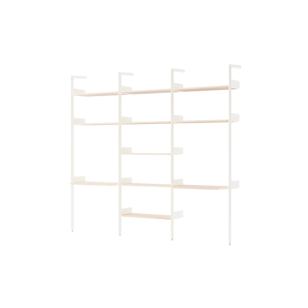 &Tradition Rhomb IF2 &IF4 & IF5 Shelving Configuration In Lacquered Oak