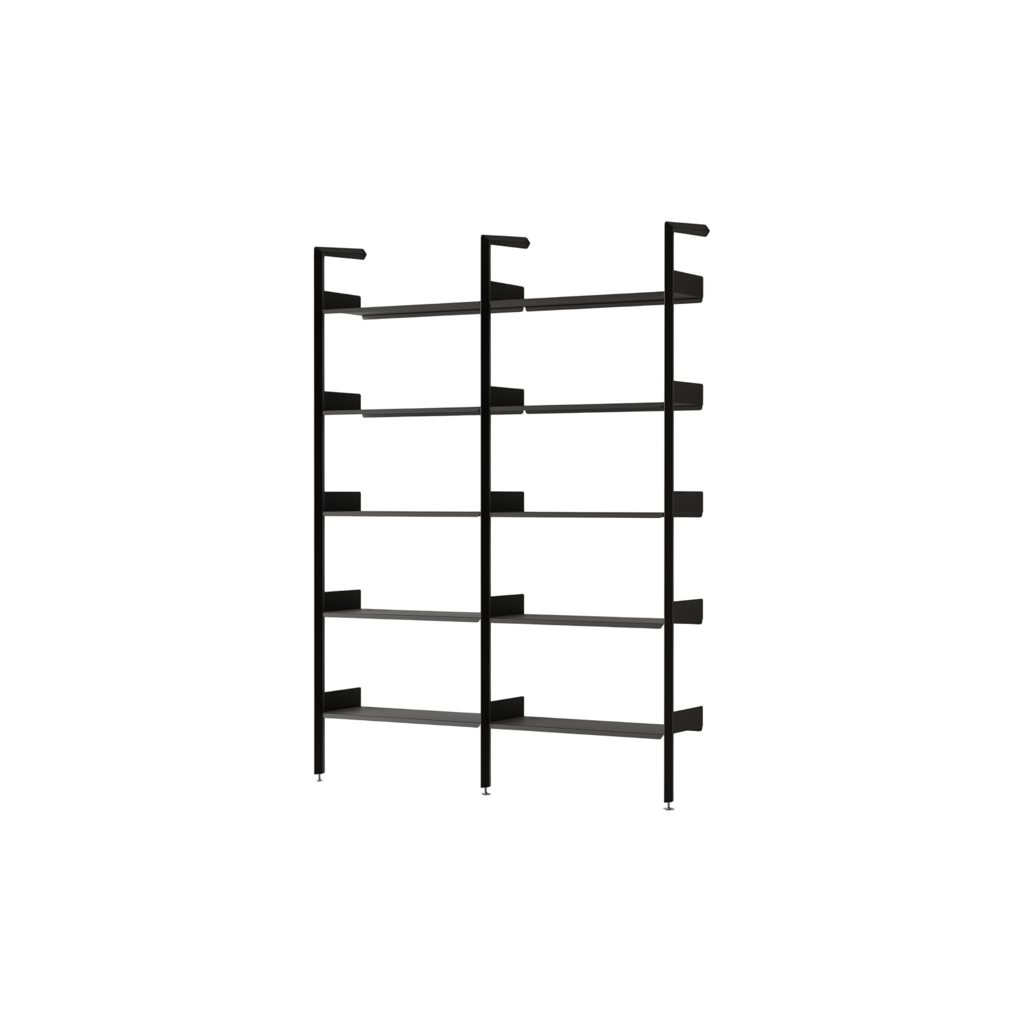 &Tradition Rombe IF1 &IF4 Configurazione Scaffalatura A Noce laccato/Antracite
