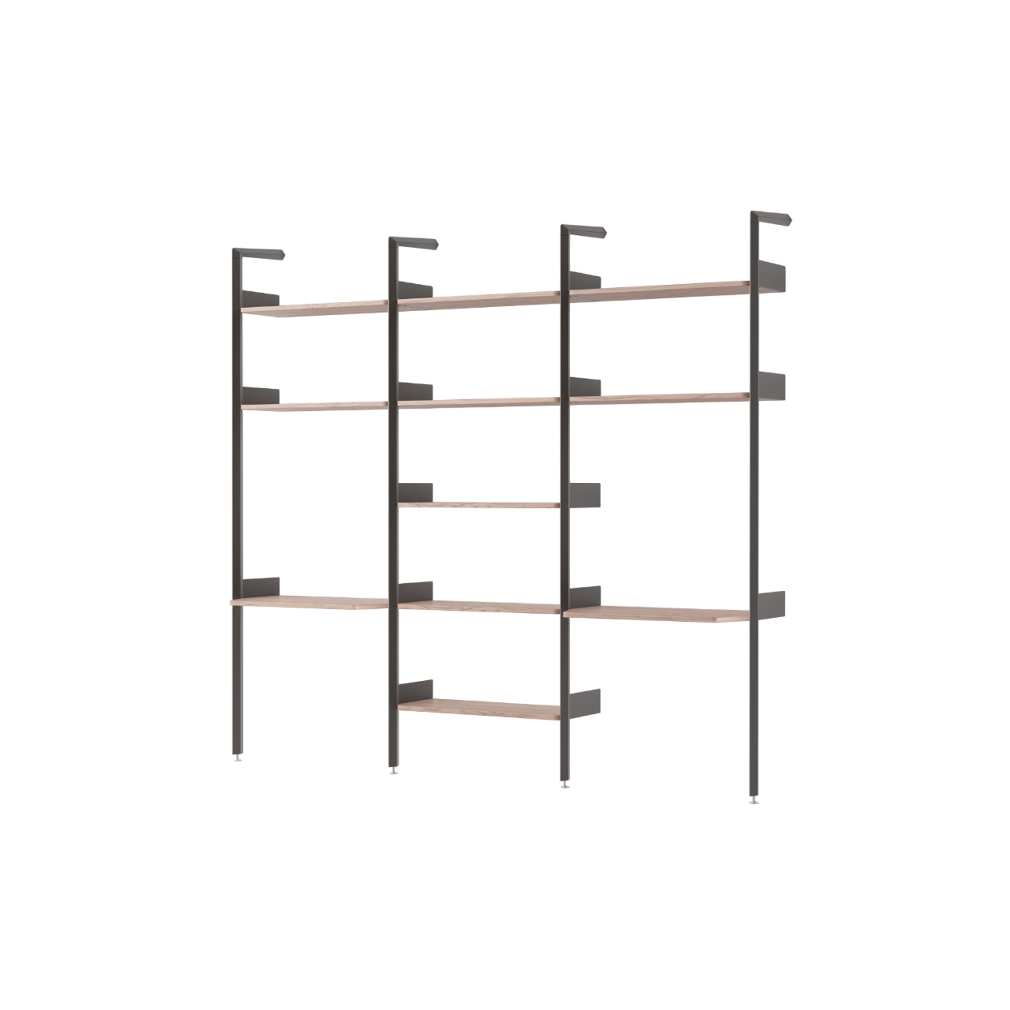 Configurazione scaffalatura Rhomb IF2 &IF4 & IF5 & &Tradition in Noce laccato
