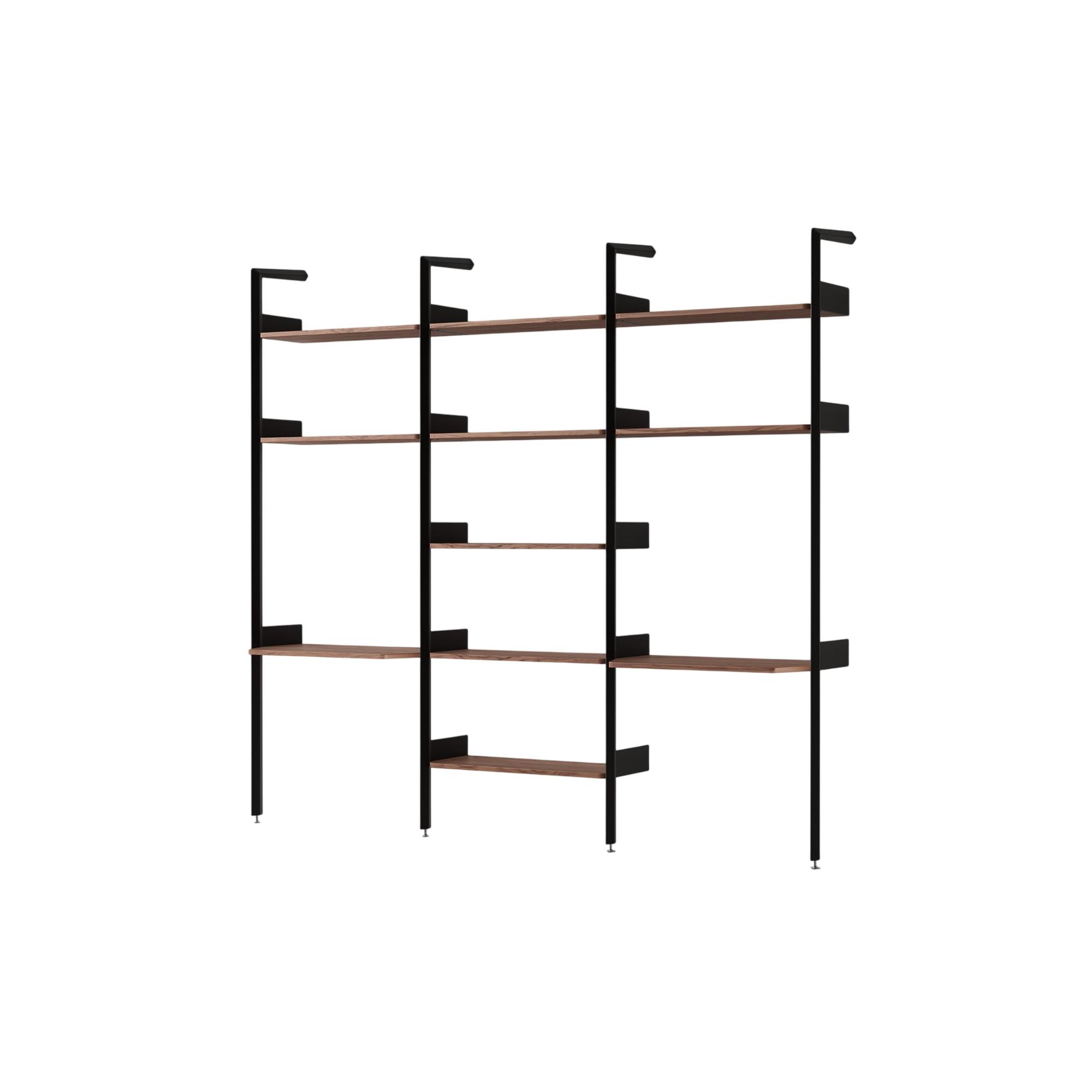 Configurazione Scaffalatura Rhomb IF2 &IF4 & IF5 & &Tradition in Noce Laccato