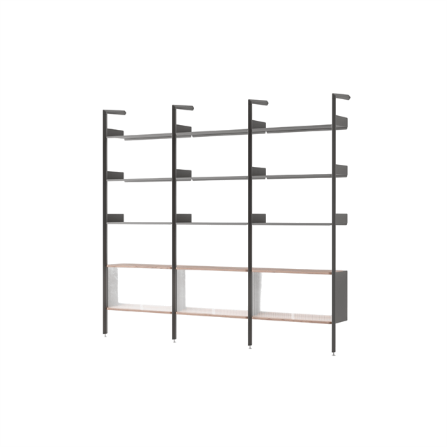 &tradition Rombe If3 &if6 & If6 Reol Konfiguration K Lakeret Valnød/antracit