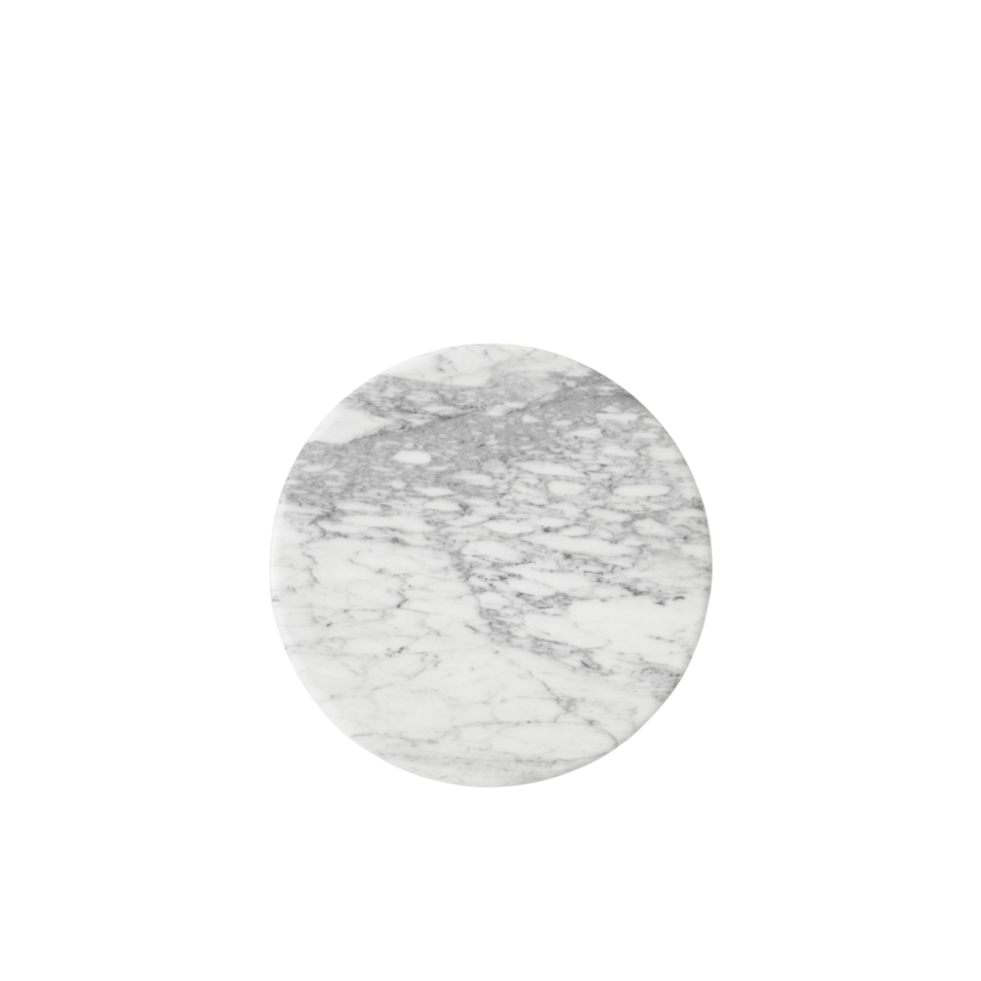 &Tradition Draht-Oberplatte für VP11 Ø38 Bianco Carrara