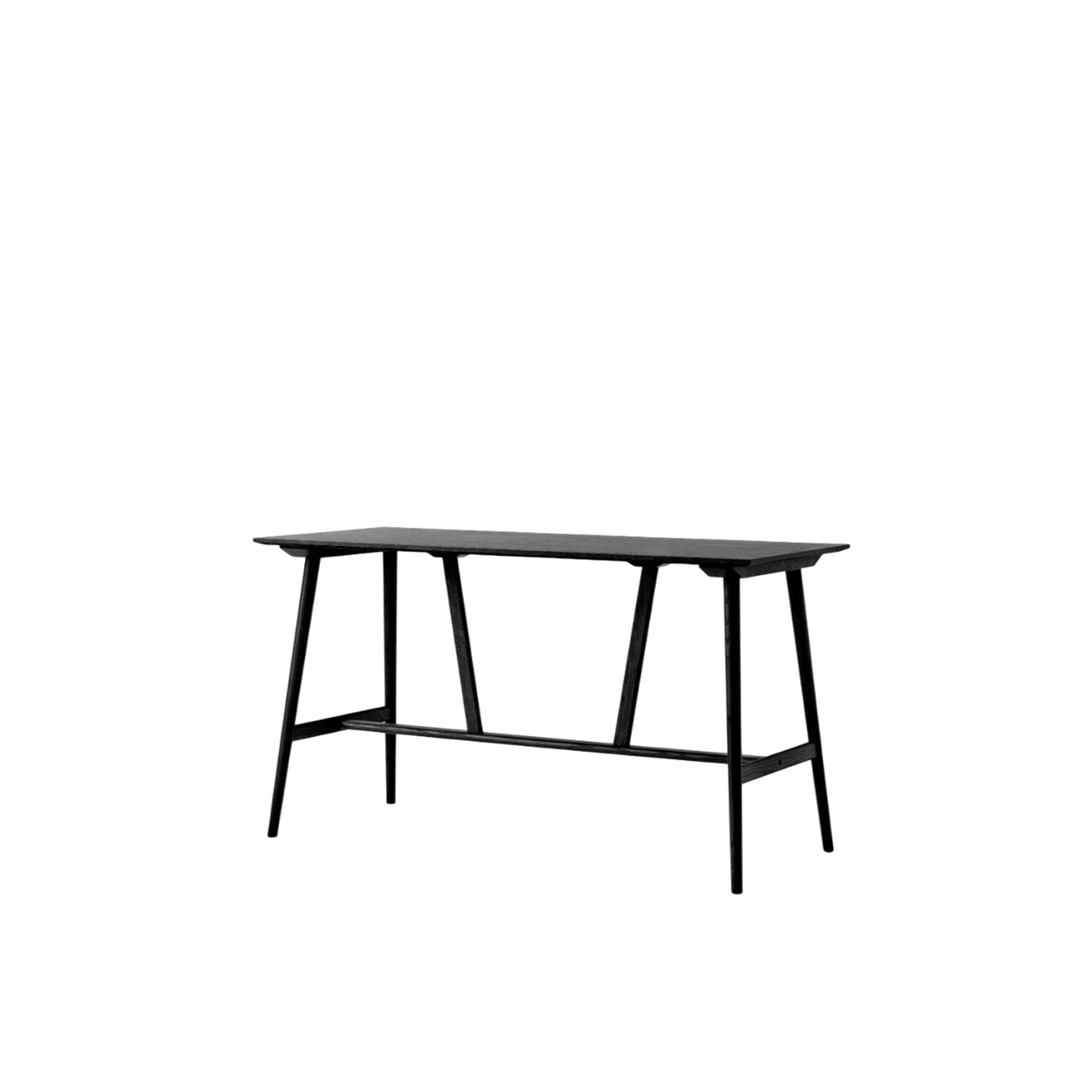 Mesa de bar &Tradition In Between SK28 L190 Roble lacado negro
