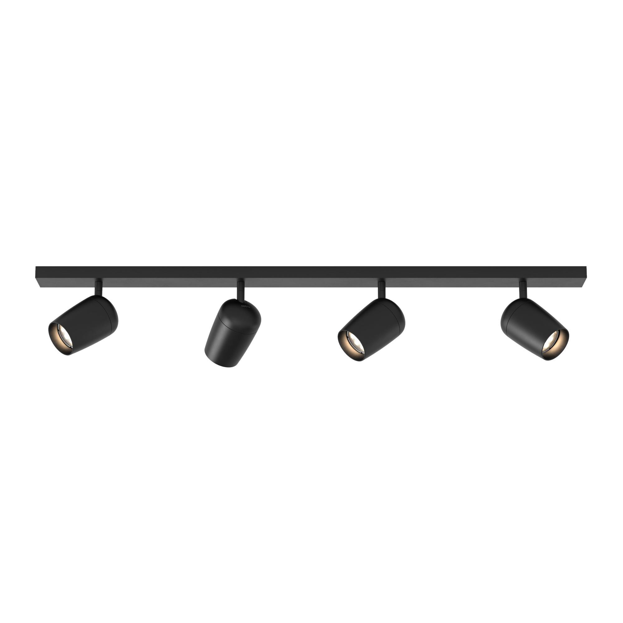 Astro Koto Four Ceiling Light Matt Black