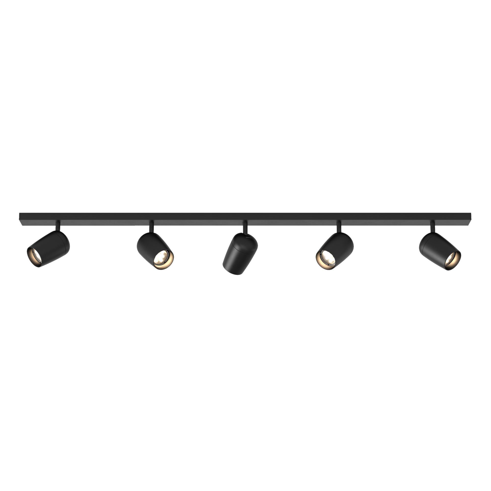 Astro Koto Five Ceiling Light Matt Black