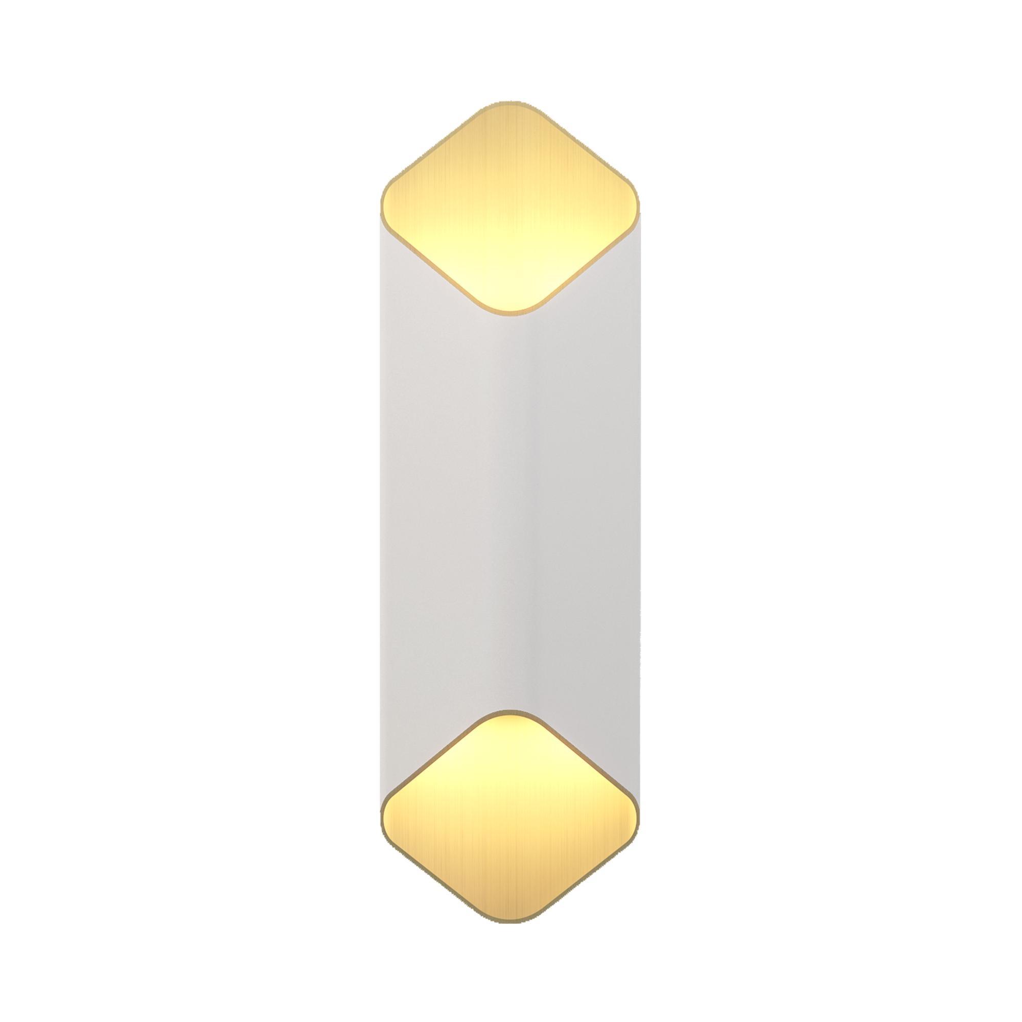 Astro Ako 420 Phase Wall Lamp Matt White/ Gold