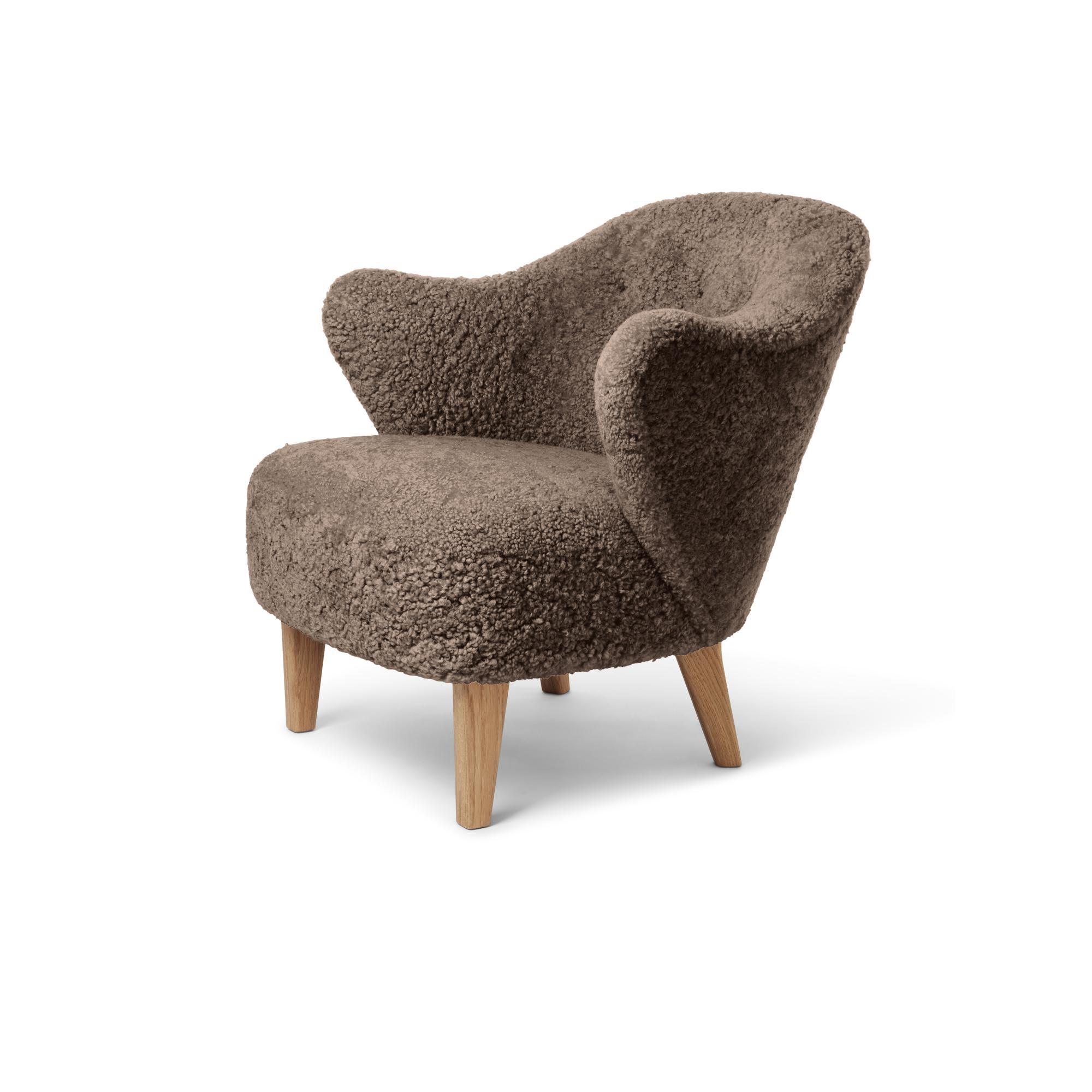 Audo Ingeborg Armchair Natural Oak/Sheepskin Sahara