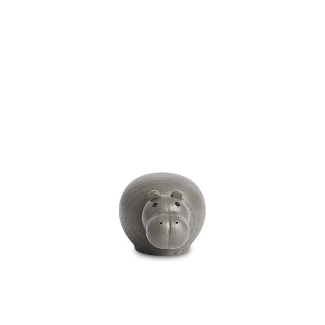 Woud Hibo Hippopotamus Mini Taupe