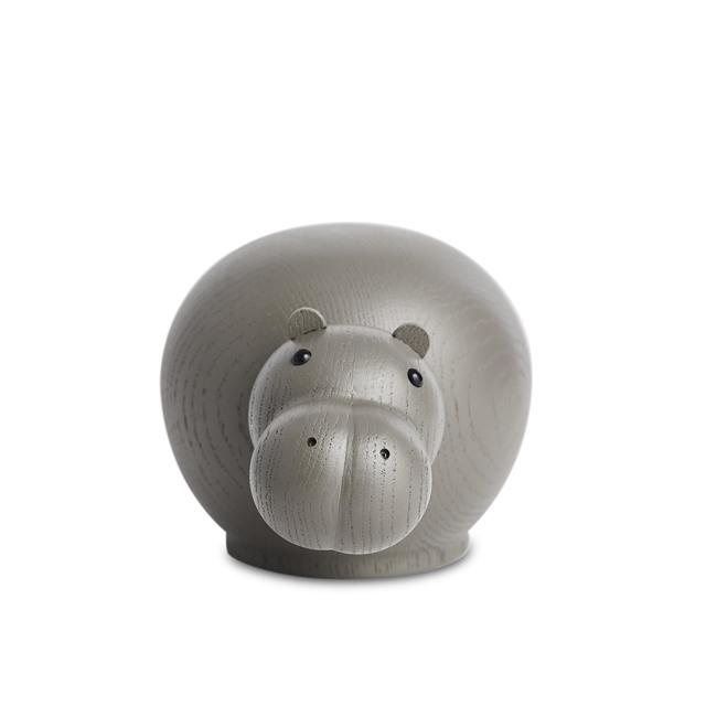 Woud Hibo Hippopotamus Medium Taupe