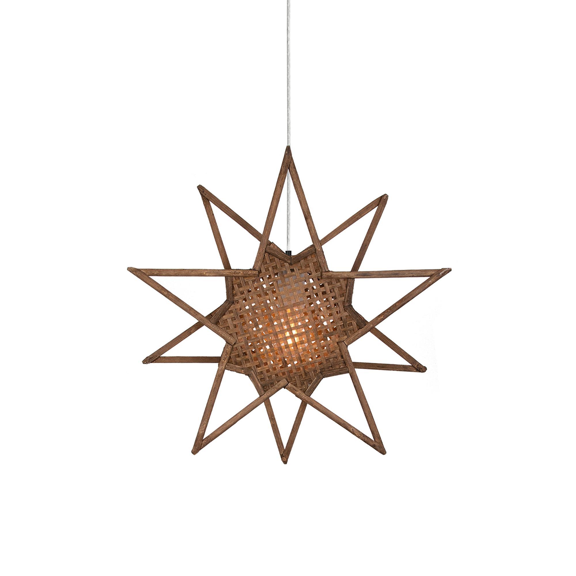 Globen Lighting Karin 45 Christmas Star Brown