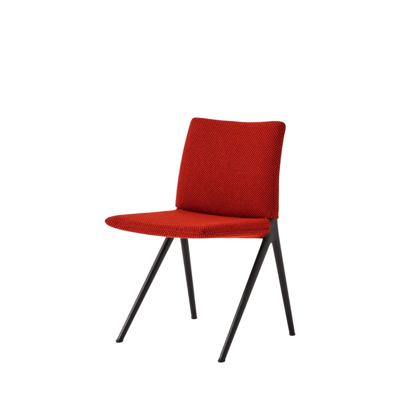 &Tradition Kape IF7 Eetkamerstoel Warm Zwart/Sisu 0655