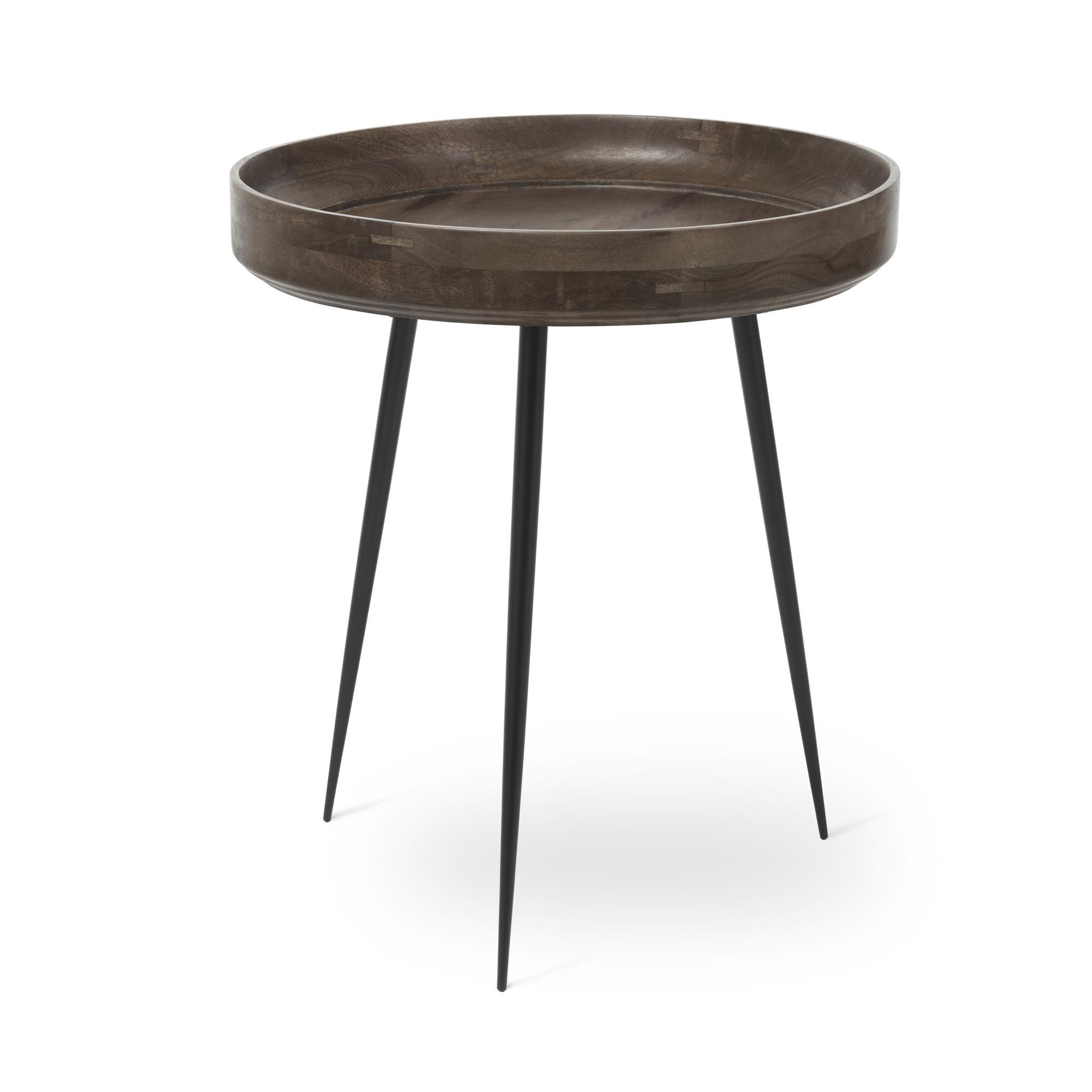 Mater Bowl Coffee Table Medium Circa Gray Mango Wood