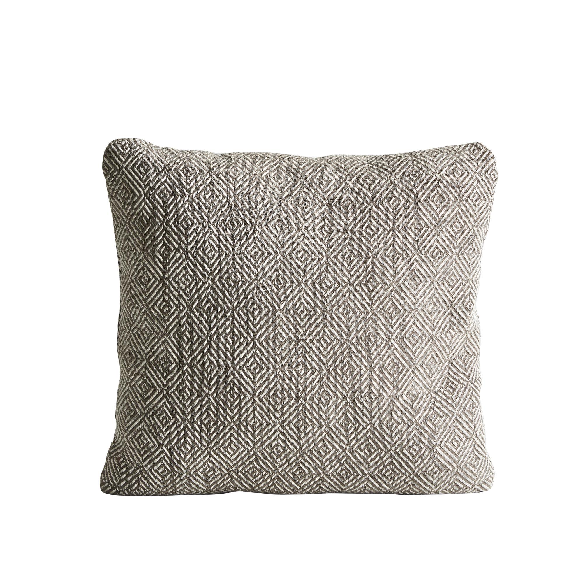 Woud Diamond Pillow Beige