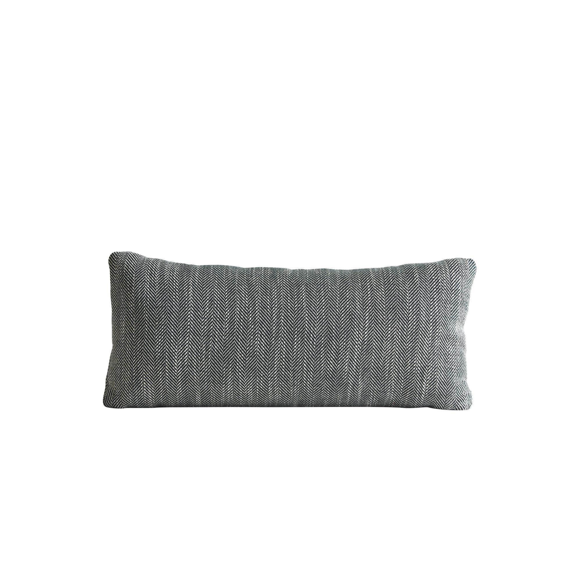 Woud Herringbone Pude Grøn